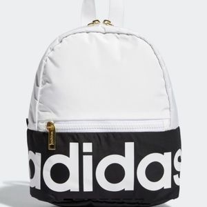 Adidas Linear Mini Backpack Black & White